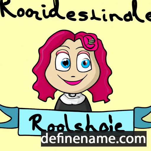 Rosalinde cartoon