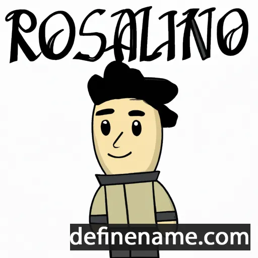 cartoon of the name Rosalino