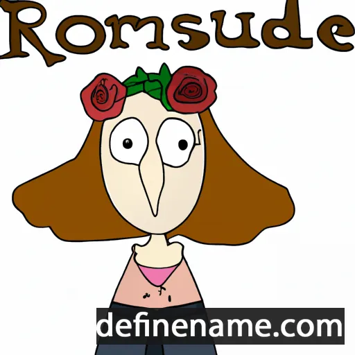 Rosamunde cartoon