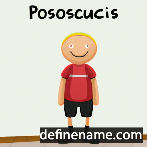 cartoon of the name Roscillus