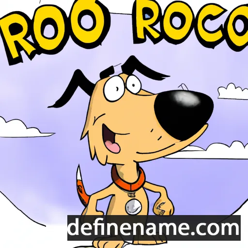 cartoon of the name Rosco