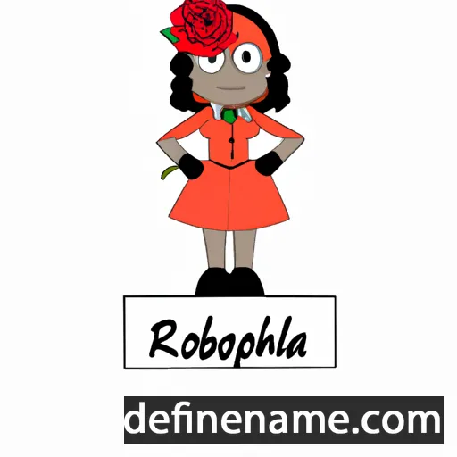 cartoon of the name Roselpha