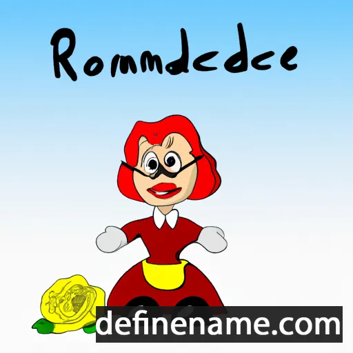 cartoon of the name Rosemerlande