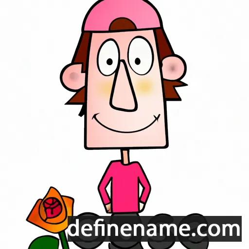 cartoon of the name Rosen