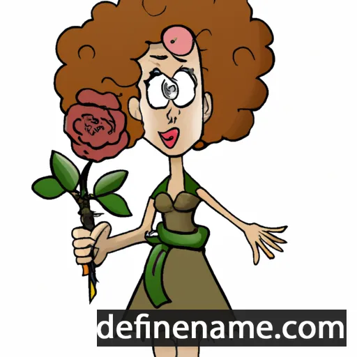 cartoon of the name Rosete