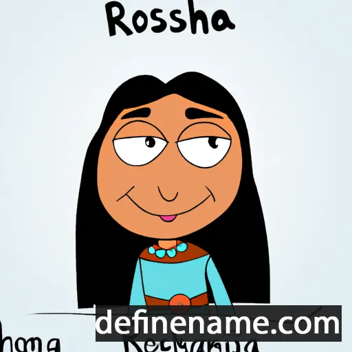 Roshna cartoon