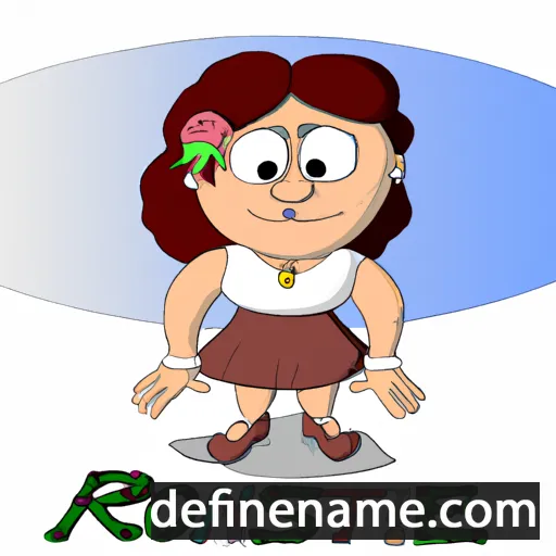 cartoon of the name Rosinete