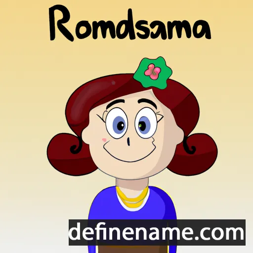 Rosmanda cartoon