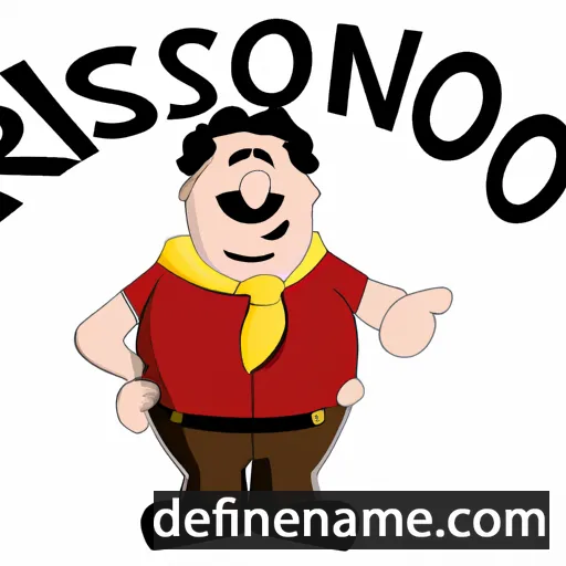 cartoon of the name Rossano