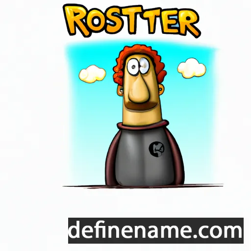 Rosten cartoon