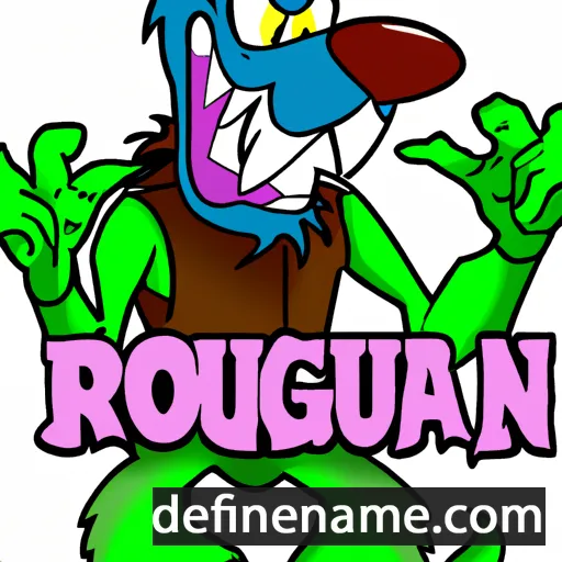 Rougarou cartoon