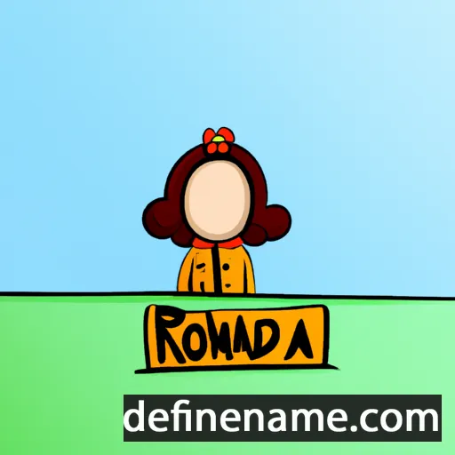 Rowaida cartoon