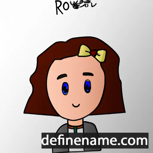 Rowane cartoon