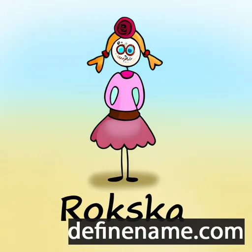 Rózsika cartoon