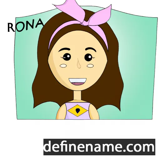 Roxána cartoon