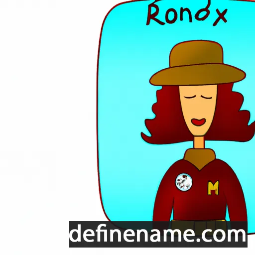 Roxandra cartoon