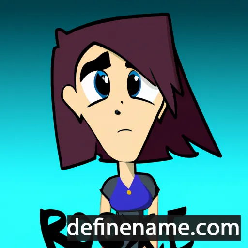 Roxee cartoon