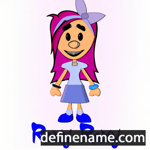 cartoon of the name Roxxy