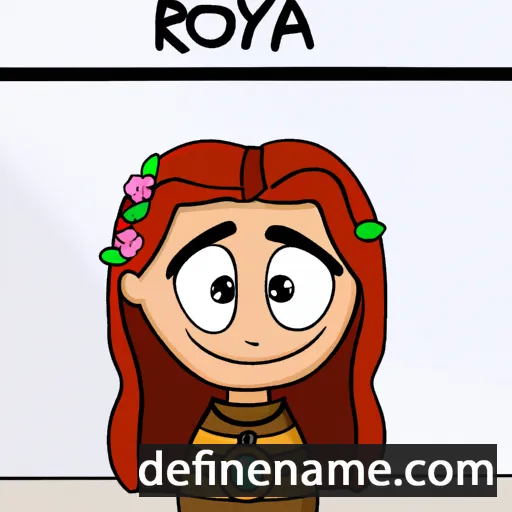 Royða cartoon