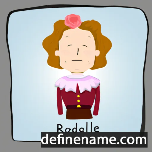 Rozalinde cartoon