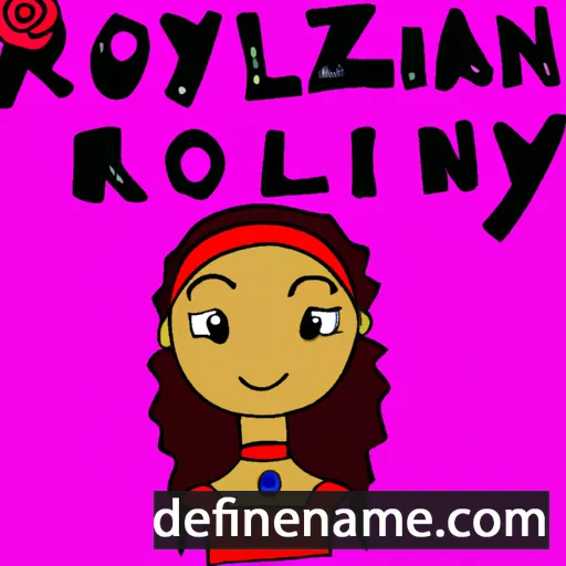 Rozalynn cartoon