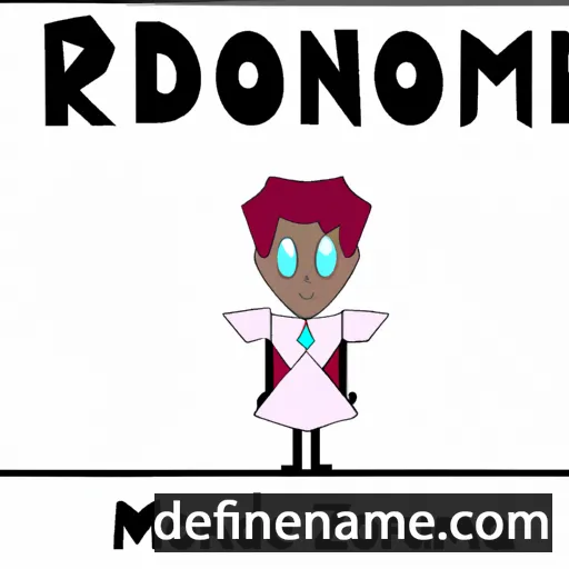 Rozamond cartoon