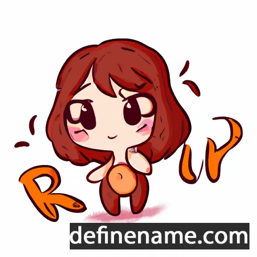 Ru-ri cartoon