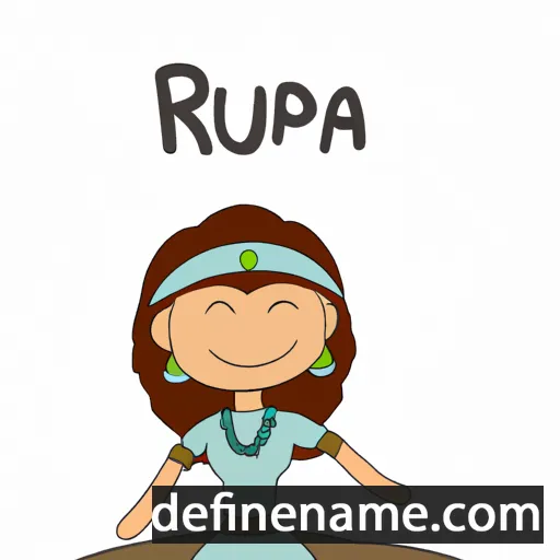 cartoon of the name Rûpa