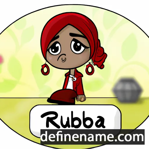 Rubeena cartoon