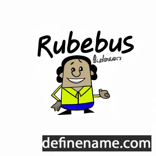 cartoon of the name Rubenas