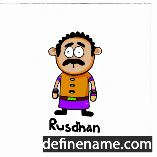 Rudansh cartoon