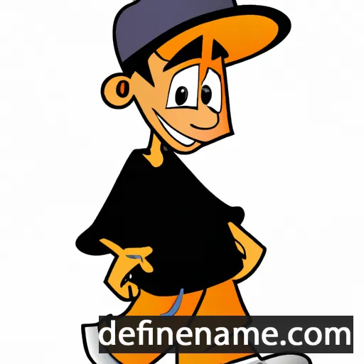 cartoon of the name Rueben