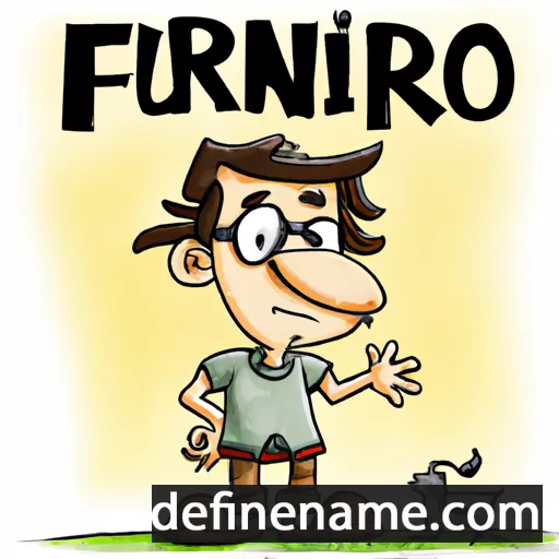 cartoon of the name Ruffino