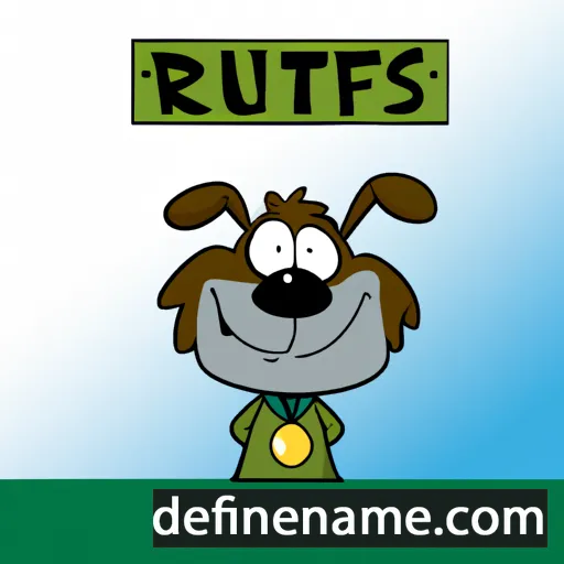 cartoon of the name Ruffus