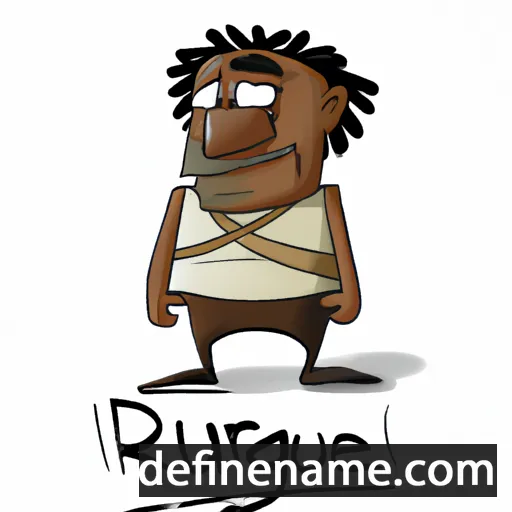 cartoon of the name Rugare