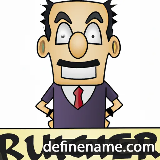 cartoon of the name Ruggieri