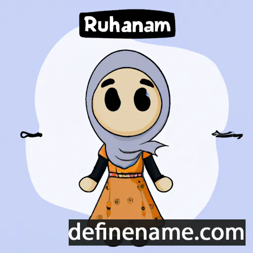 Ruhamah cartoon