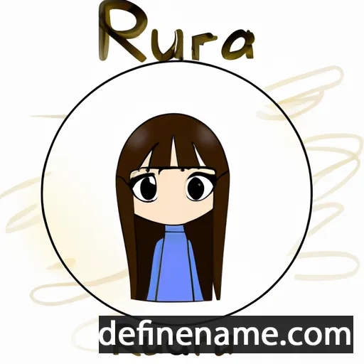 Ruira cartoon