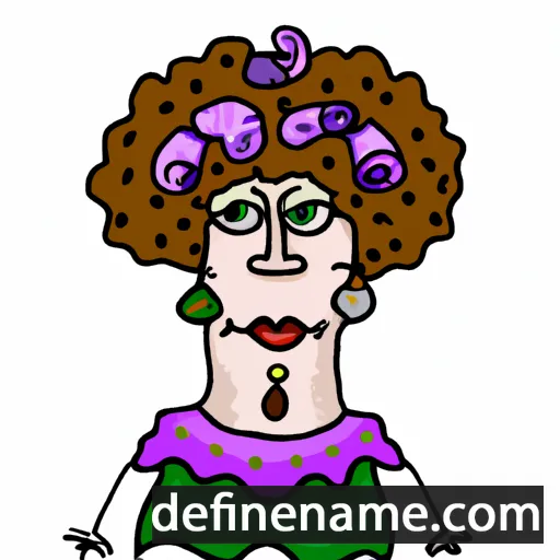 cartoon of the name Rullgardina