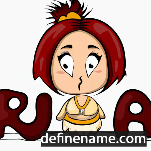 Ruma cartoon