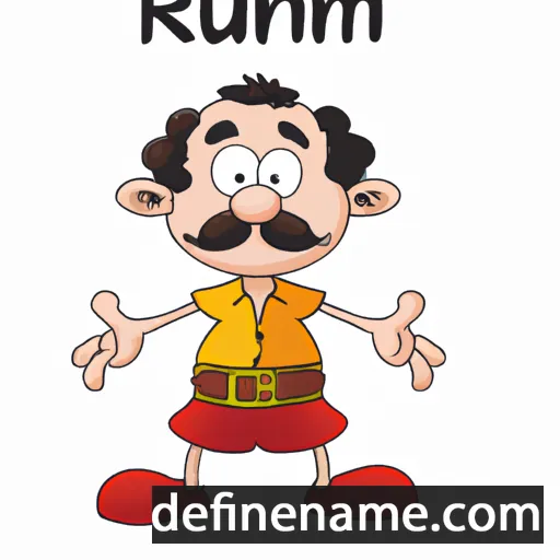 Rumal cartoon