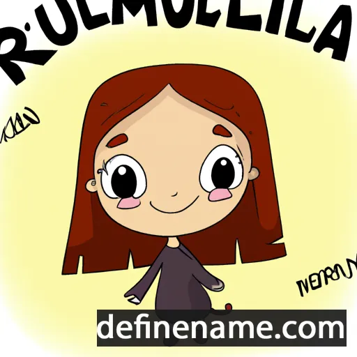 cartoon of the name Rumilia