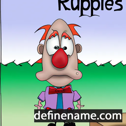 cartoon of the name Rupertus