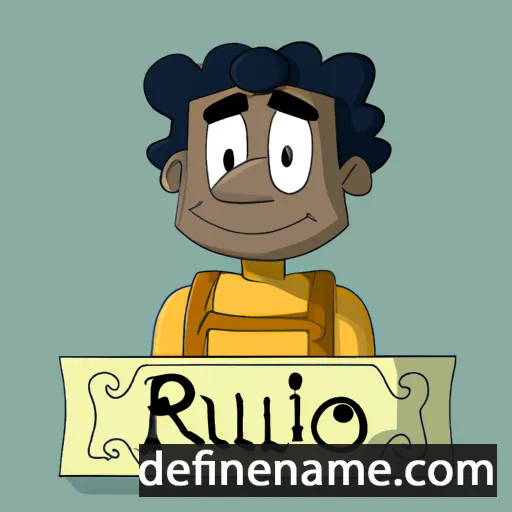 Rupilio cartoon