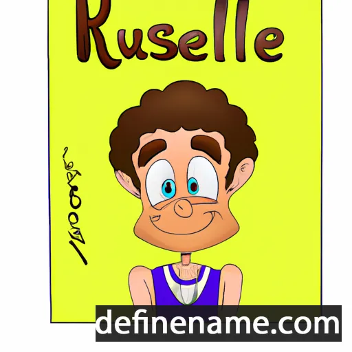 cartoon of the name Ruselle