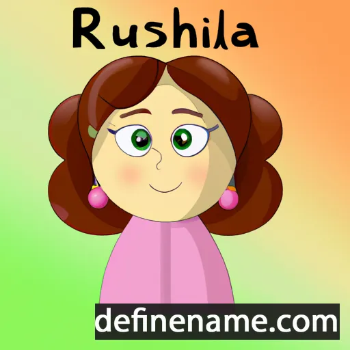 Ruslinda cartoon