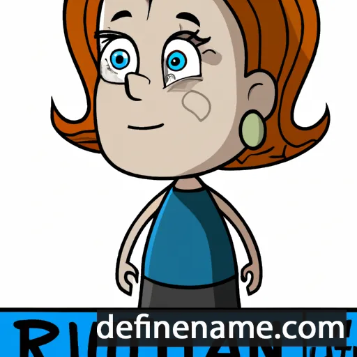 Ruthann cartoon