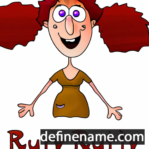 Ruthy cartoon