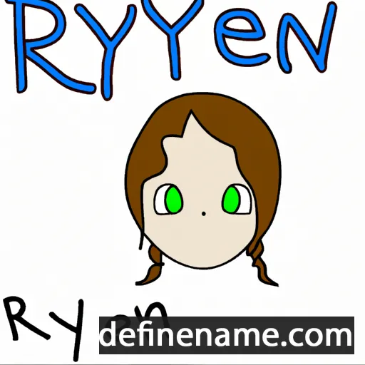 Ryenn cartoon