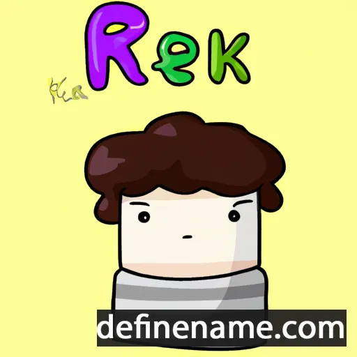 cartoon of the name Ryeo-uk